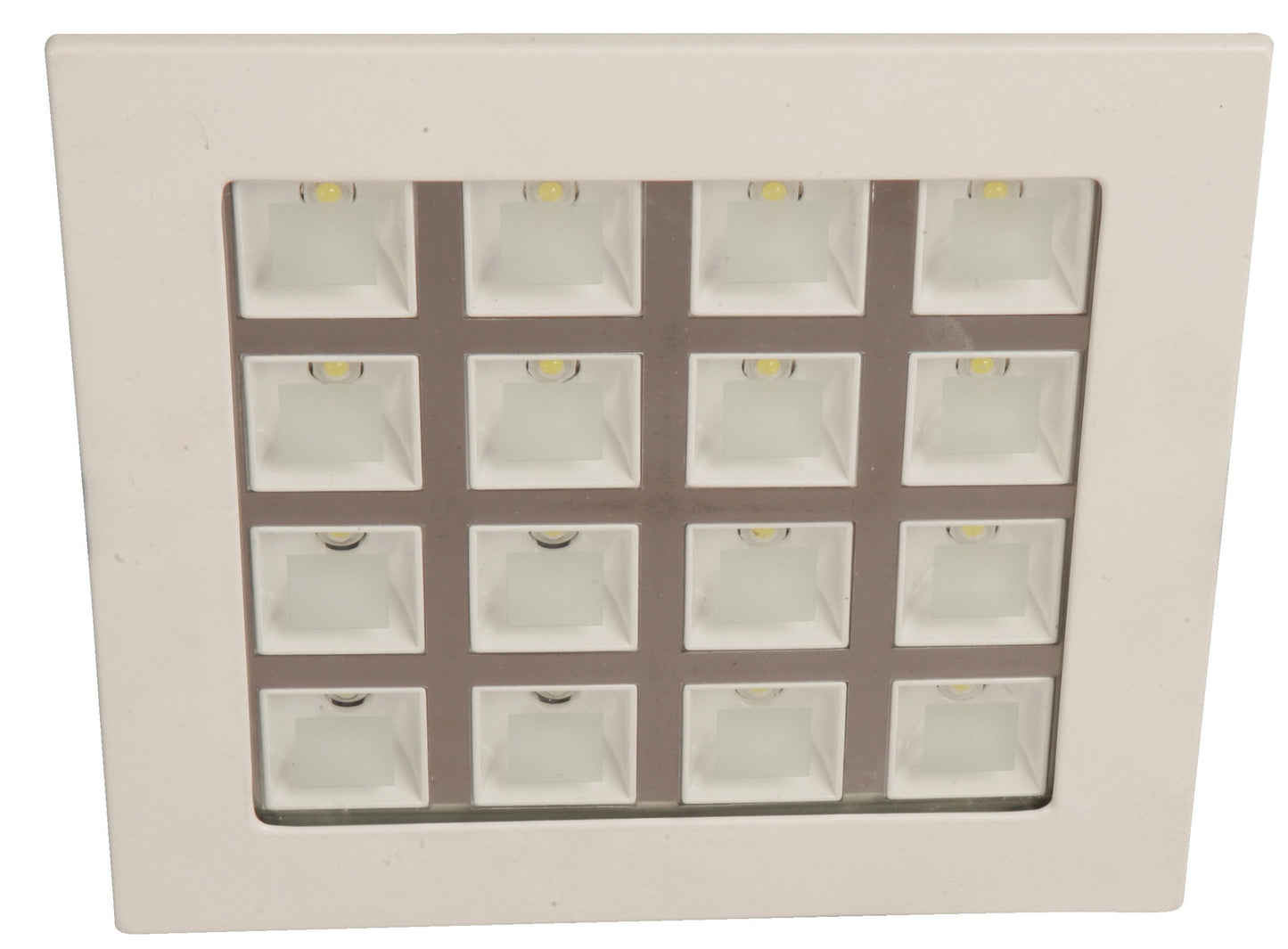 Lampara de Techo Empotrable con acabado Blanco