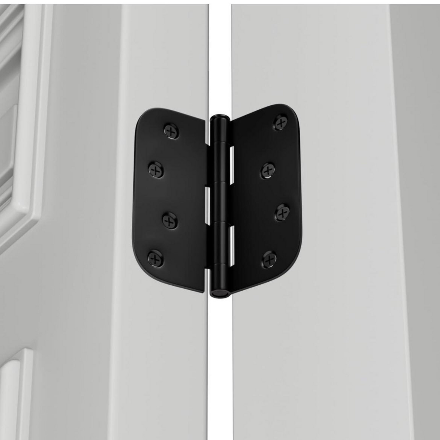 Bisagras para Puertas con Acabado Negro Mate