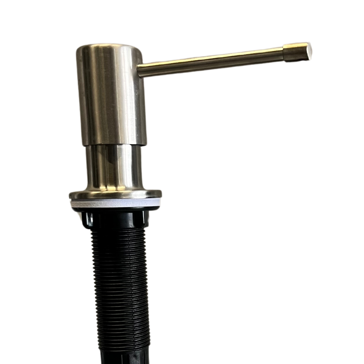 Dispensador de Jabon para Fregador en Acero Inoxidable - Gris Satinado