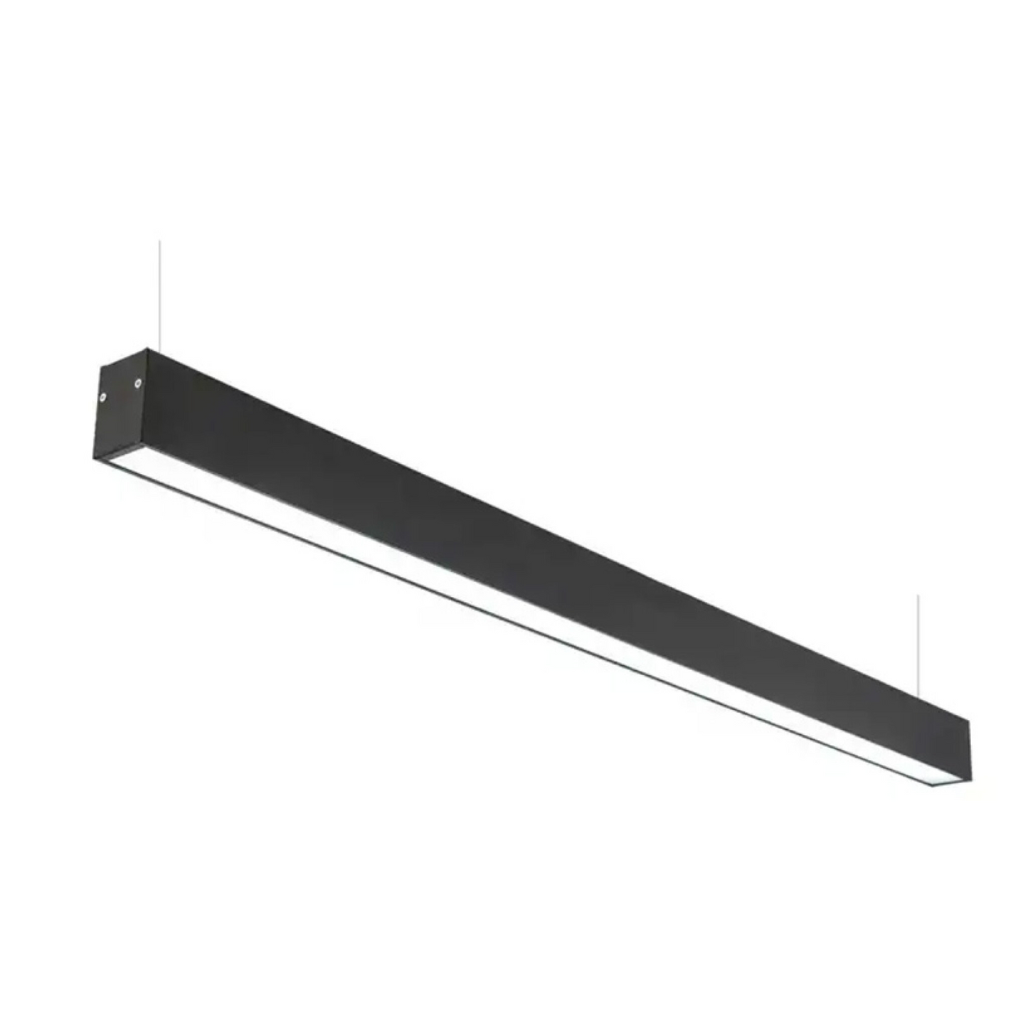 Lampara LED Lineal de 60CM en 3 Tonos de Luz (Cálida, Fría y Blanca) 16W - Acabado en Negro