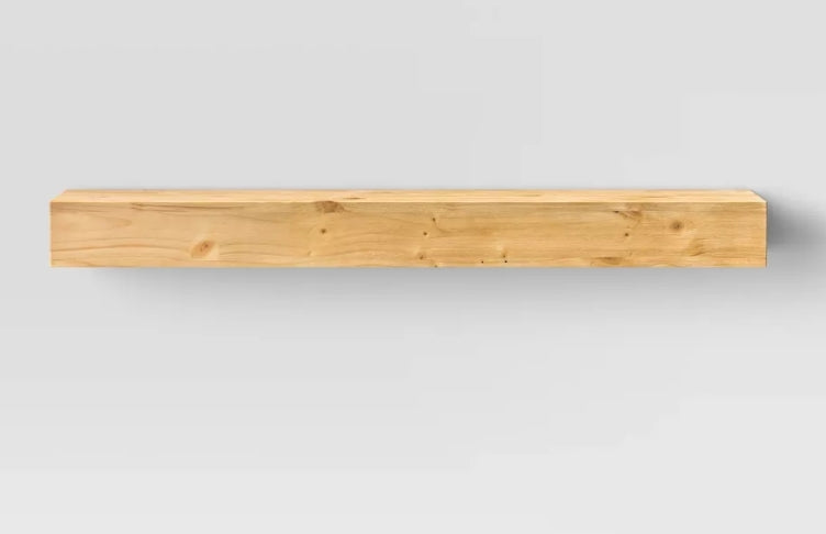 Estante de madera flotante de 36" - Umbral™