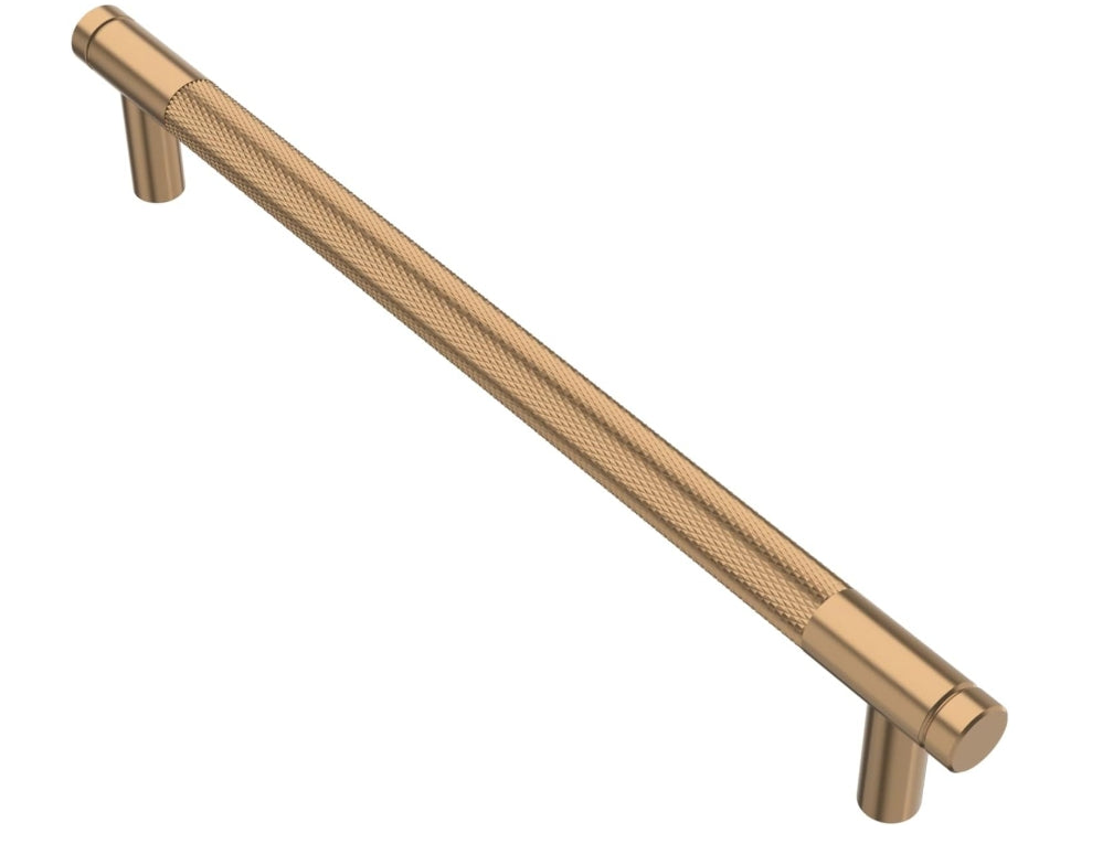 Tiradores para Gabinetes de 8.7" centros de agujero: 7-1/2" Acabado Bronce Champán