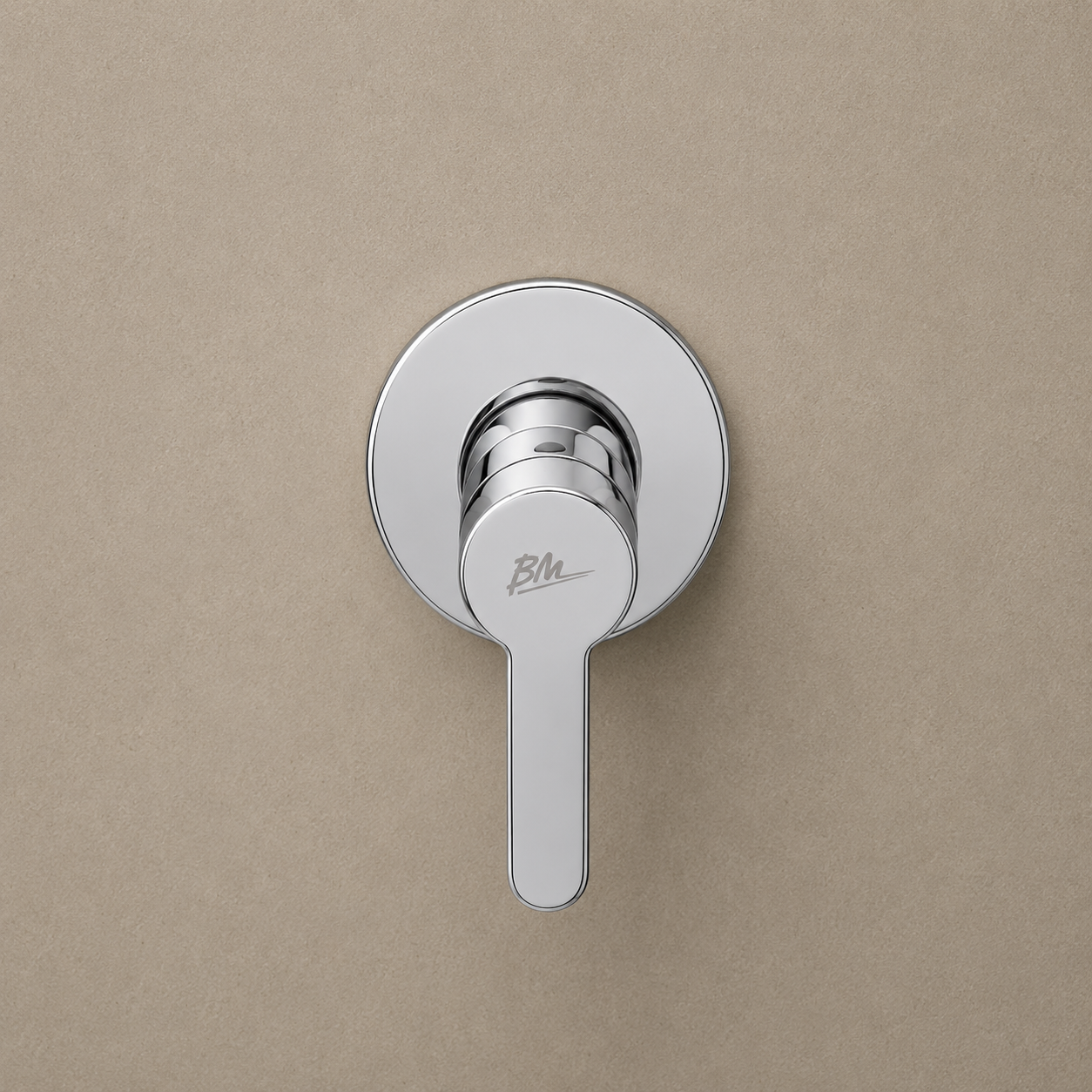 Llave individual para ducha IDEAL en latón cromado - Una temperatura