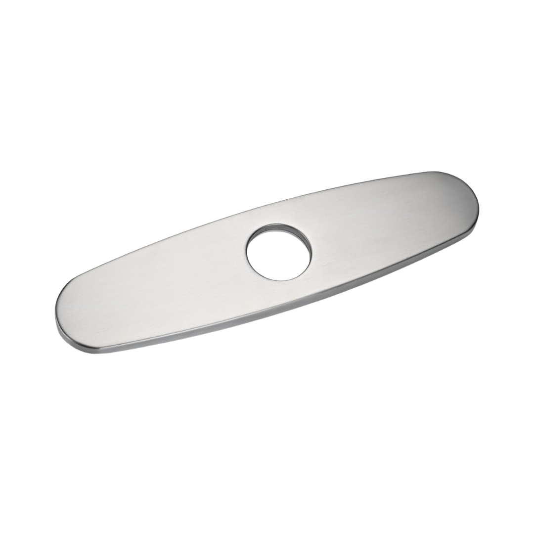 Flange para fregadero de 8"en acero inoxidable satinado