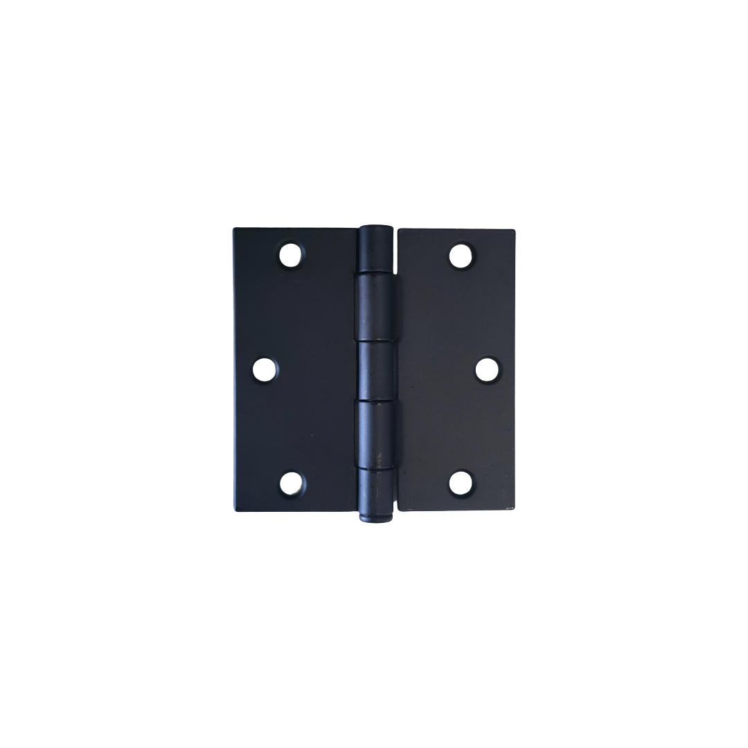 Bisagra 3-½" para puertas en acero inoxidable negro
