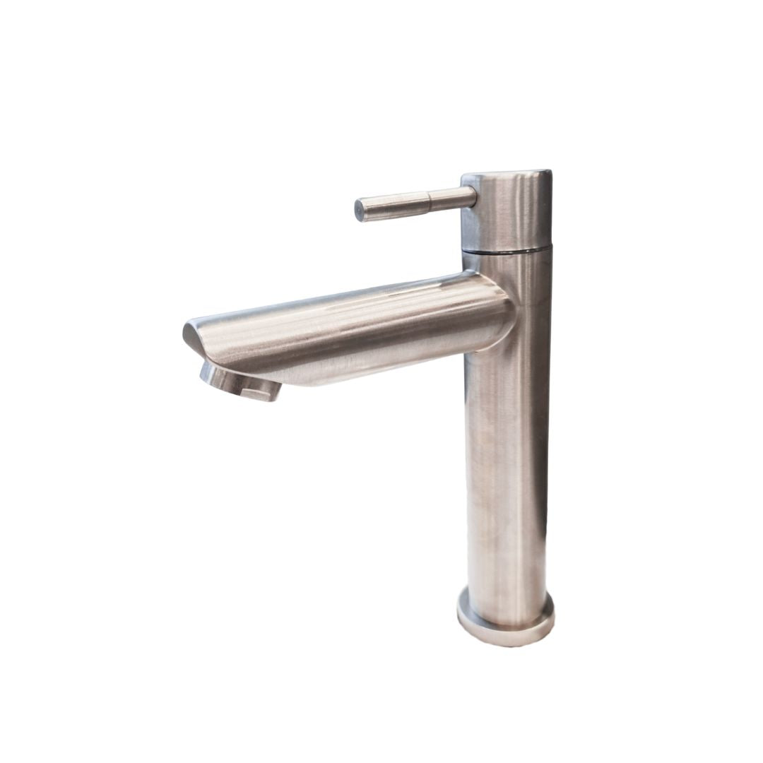 Grifo Individual para Lavamanos - Acabado Satinado