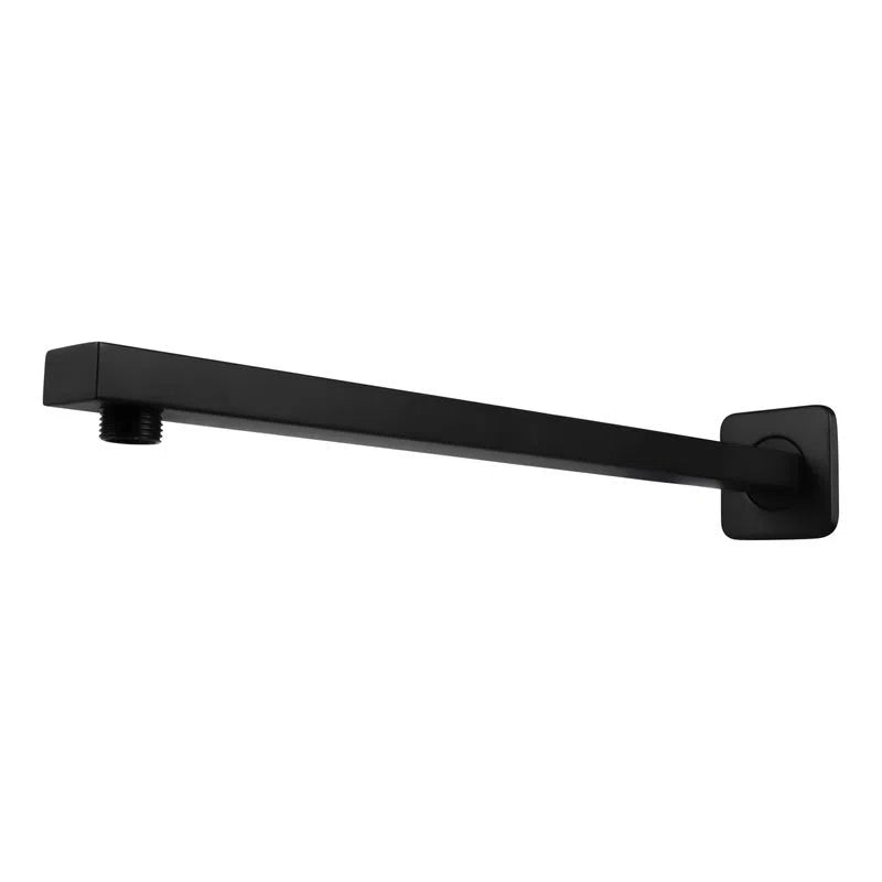 Brazo de Ducha de 40CM en Acero Inoxidable - Acabado Negro