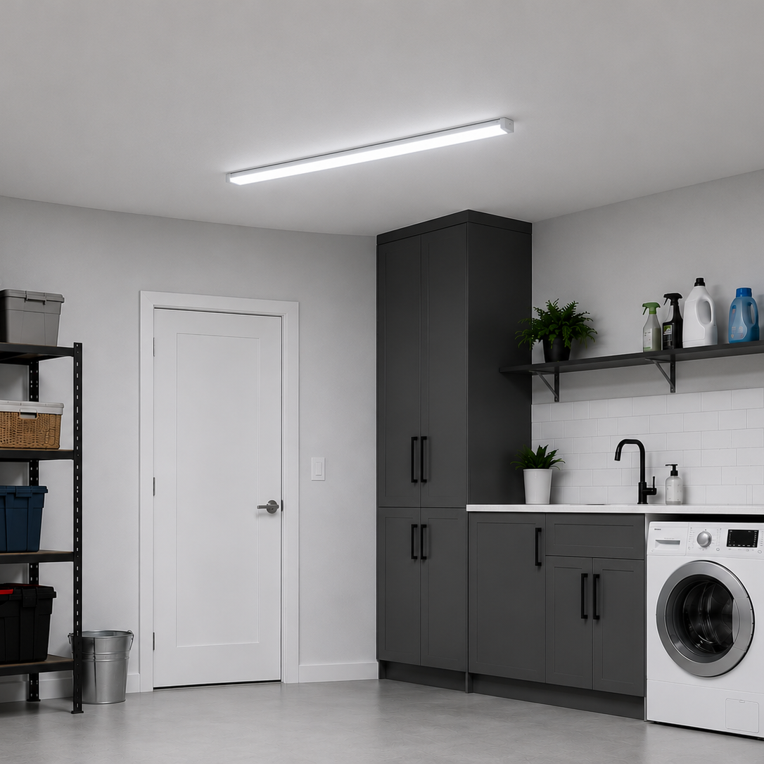 Lampara LED Lineal de 100W con Luz Blanca de 6,400K