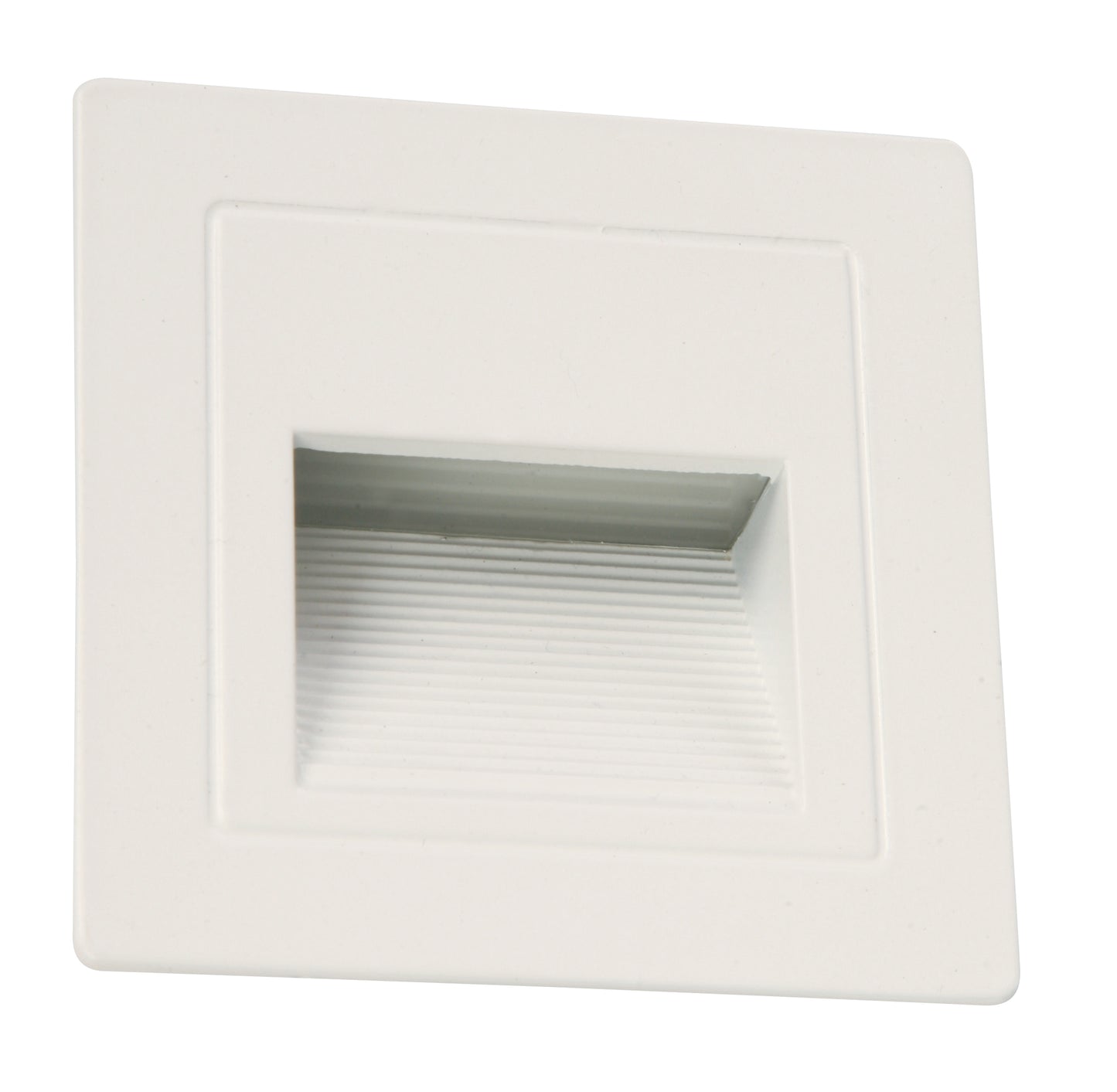 Lampara LED Empotrable de 1W - Luz Calida 3000K con Acabado Blanco Mate