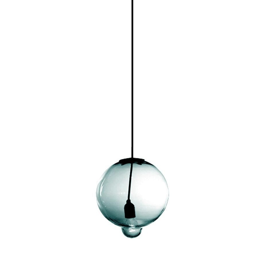 Lampara Colgante de Cristal - Estilo Cappellini / Socket E27 - Bola Color Azul