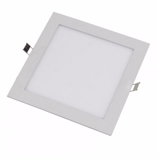 Panel LED Cuadrado Empotrable - 24W / Luz Blanca 6500K