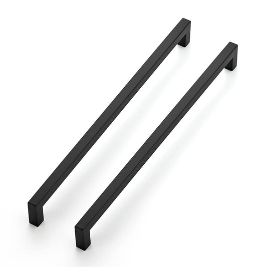 Tirador de 9" para Gabinetes con acabado Negro Mate - Ravinte