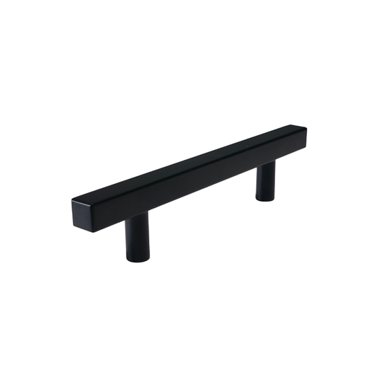 Tirador de asa de 6" negro