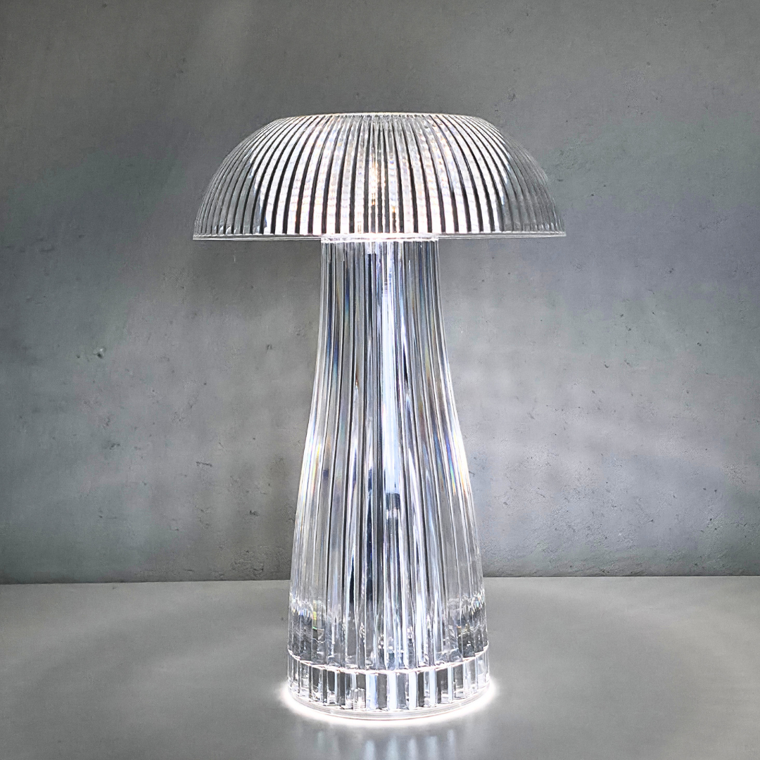 Lampara de mesa LED recargable de 3 temperaturas