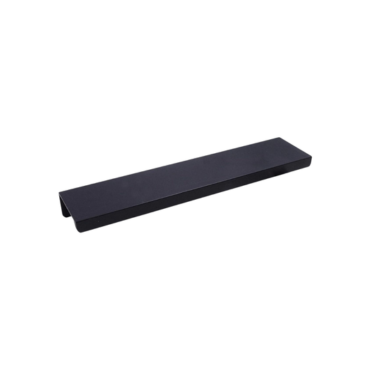 Tirador plano de 6" negro