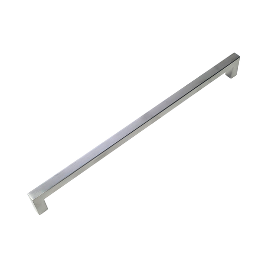 Tirador de asa cuadrado de 13" satinado
