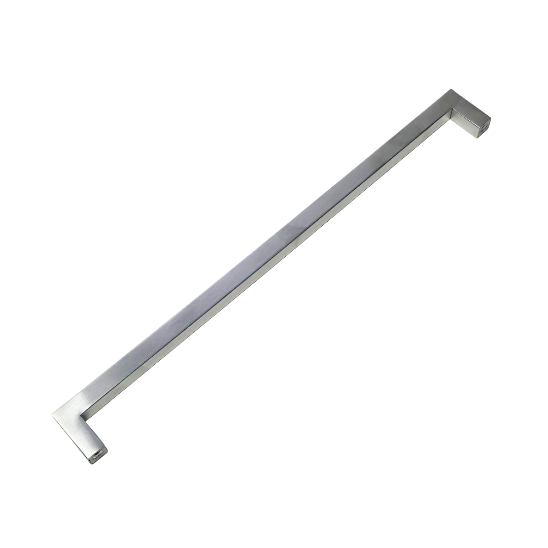 Tirador de asa cuadrado de 13" satinado