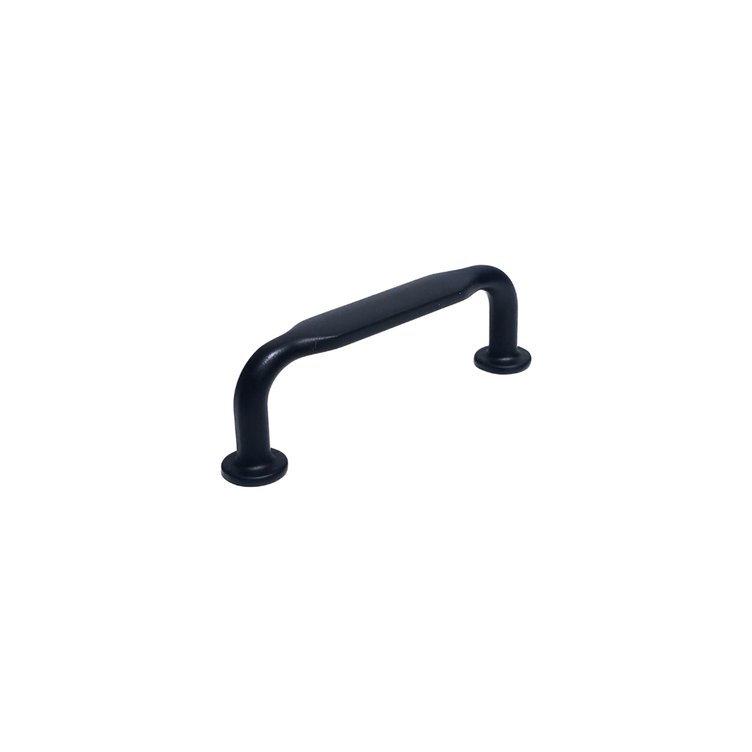 Tirador de asa de 3-¼" negro