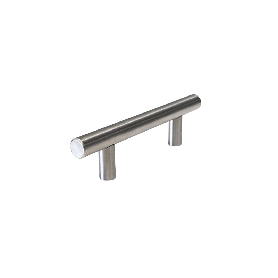 Tirador de asa redondo de 5" satinado