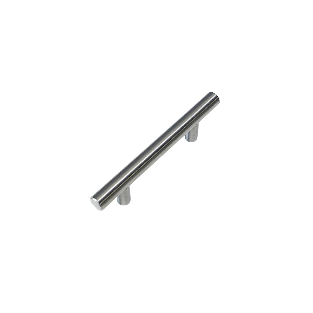Tirador de asa redondo de 5" satinado