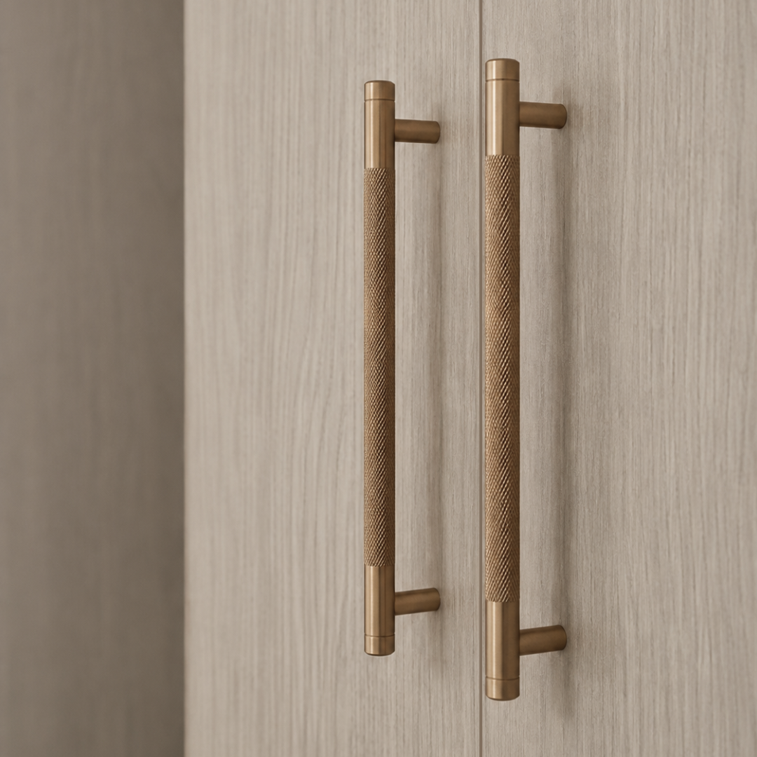 Tirador de asa de 9" luxe gold