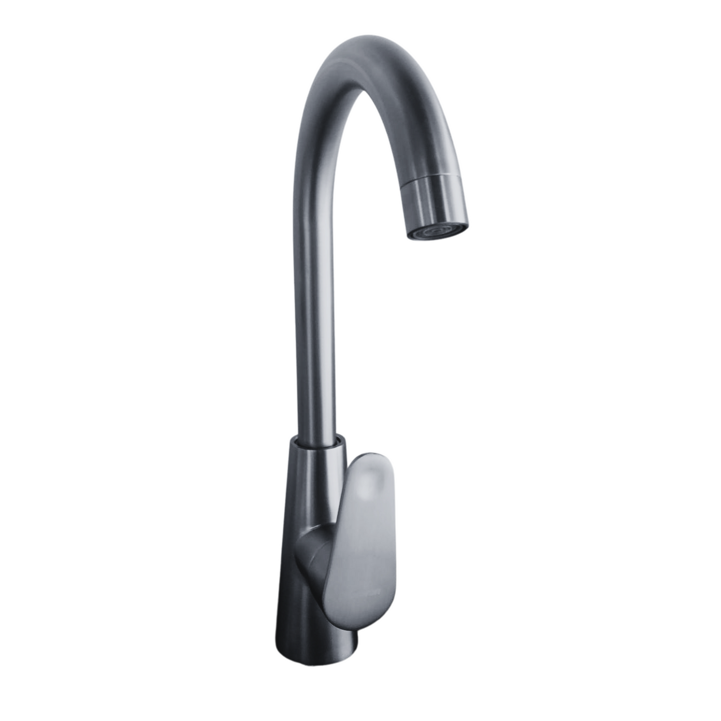 Monomando para Cocina Griven - Agua Fría y Caliente con acabado Gunmetal / Plomo (Acero Inoxidable y Laton)