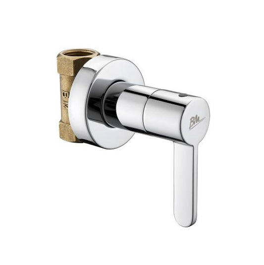 Llave individual para ducha IDEAL en latón cromado - Una temperatura