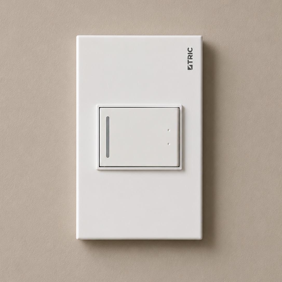 Interruptor sencillo de 3 vías 250V 16AMP - Blanco
