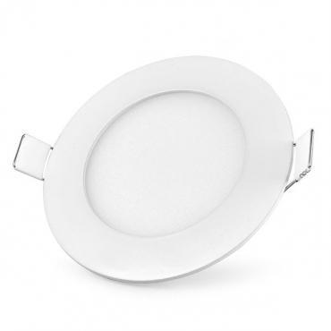 Panel LED Redondo - 6W / Luz Calida