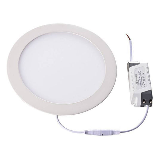 Panel LED Redondo - 18W / Luz Blanca