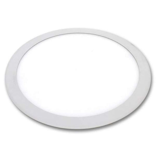 Panel LED Redondo Empotrable - 24W / Luz Blanca 6500K