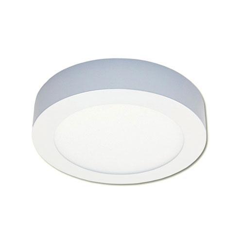 Panel LED Redondo de Sobreponer - 18W / 6,500K / Luz Blanca
